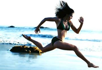 actual photo of me running Sunday morning